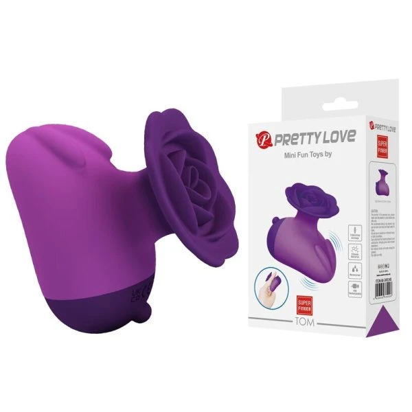 Pretty Love Wiederaufladbarer Klitorisstimulator mit 7 Modi, lila
