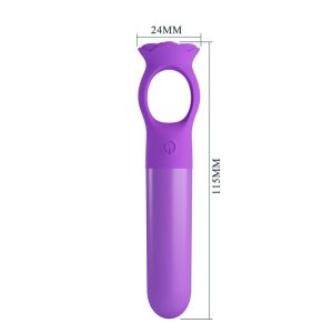 Pretty Love Giana wiederaufladbarer Mini-Vibrator aus Silikon lila Pretty Love Giana wiederaufladbarer Mini-Vibrator aus Silikon lila – Bild 9