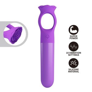 Pretty Love Giana wiederaufladbarer Mini-Vibrator aus Silikon lila Pretty Love Giana wiederaufladbarer Mini-Vibrator aus Silikon lila – Bild 2