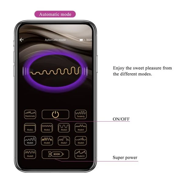 Pretty Love App-gesteuertes Vibrationsei mit 12 Funktionen, grün-gelb Pretty Love App-gesteuertes Vibrationsei mit 12 Funktionen, grün-gelb