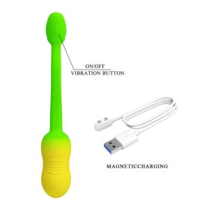 Pretty Love App-gesteuertes Vibrationsei mit 12 Funktionen, grün-gelb Pretty Love App-gesteuertes Vibrationsei mit 12 Funktionen, grün-gelb – Bild 9