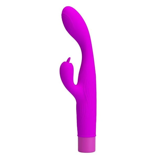 Pretty Love Jene Dual Stimulation Vibrator für G-Punkt und Klitoris, lila