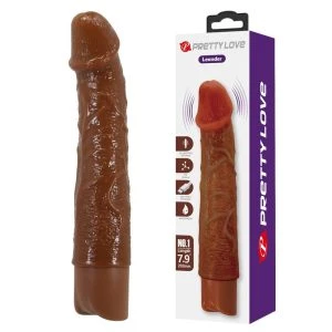 Pretty Love Leonardo Realistischer Vibrator mit 10 Modi, Braun