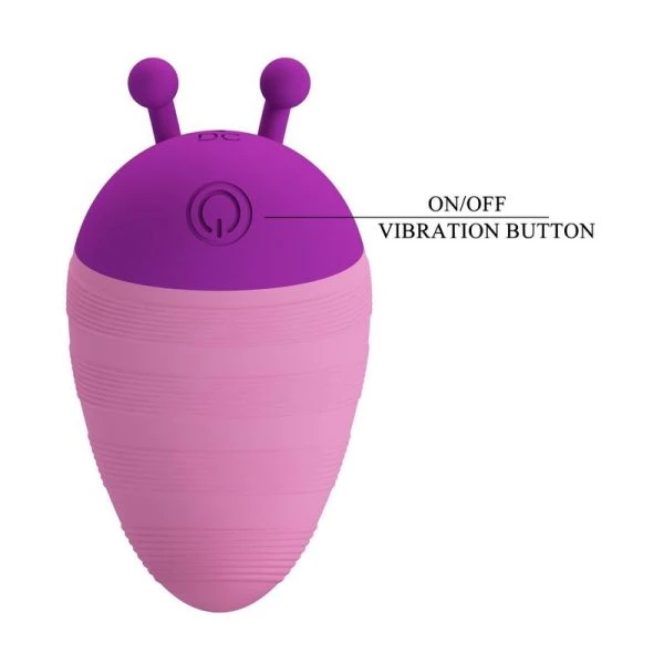 Pretty Love Little Bee Auflegevibrator mit 7 Modi, lila-rosa