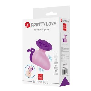 Pretty Love Little Bee Auflegevibrator mit 7 Modi, lila-rosa Pretty Love Little Bee Auflegevibrator mit 7 Modi, lila-rosa – Bild 3