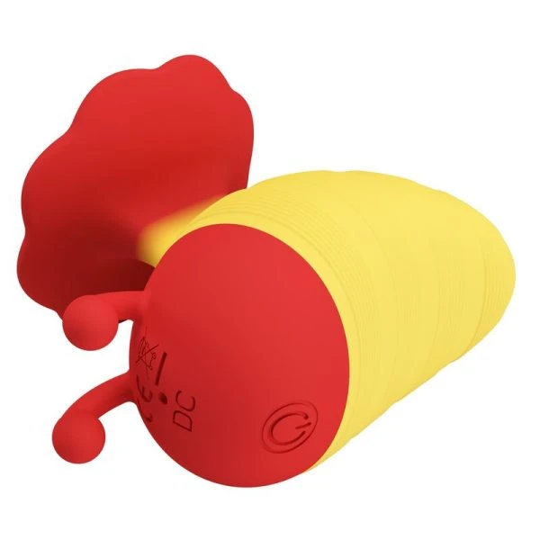 Pretty Love Bumble Bee Mini Finger Vibrator made of silicone, 7 modes