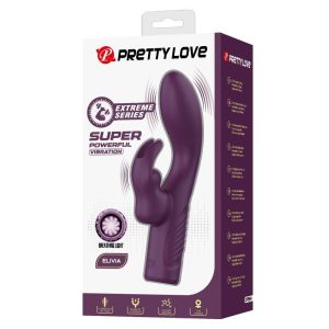 Pretty Love Olivia wiederaufladbarer Hasenvibrator mit 10 Funktionen, lila Pretty Love Olivia wiederaufladbarer Hasenvibrator mit 10 Funktionen, lila – Bild 3