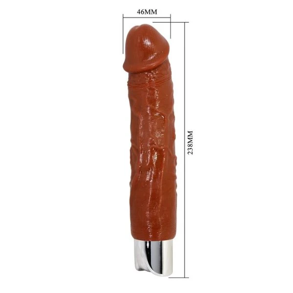 Pretty Love PRO Realistischer Vibrator 23,5 cm braun