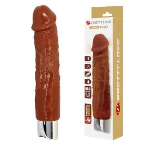 Pretty Love PRO Realistischer Vibrator 23,5 cm braun