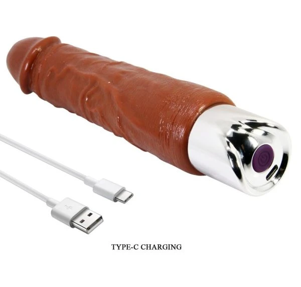 Pretty Love PRO Realistischer Vibrator 23,5 cm braun