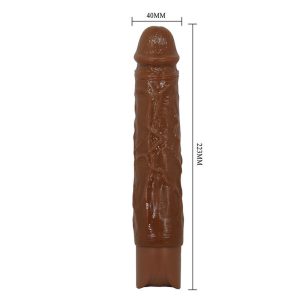 Pretty Love Owen Realistischer Vibrator 22,5 cm braun Pretty Love Owen Realistischer Vibrator 22,5 cm braun – Bild 3