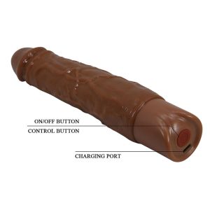 Pretty Love Owen Realistischer Vibrator 22,5 cm braun Pretty Love Owen Realistischer Vibrator 22,5 cm braun – Bild 8