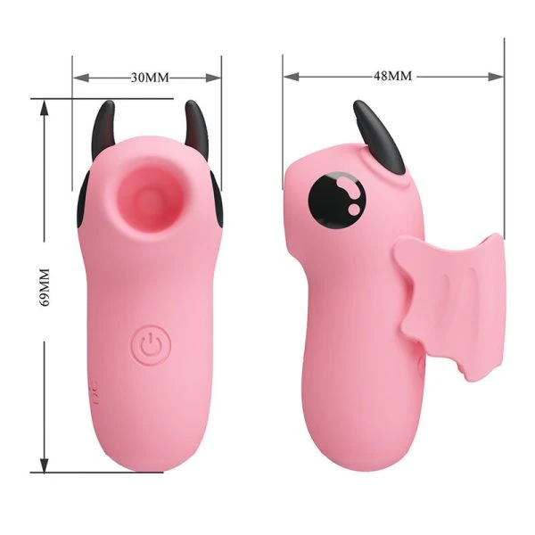 Pretty Love Magic Devil Fingerstimulator wiederaufladbar pink