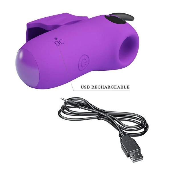 Pretty Love Magic Devil Fingerstimulator wiederaufladbar lila