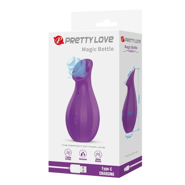Pretty Love Magic Bottle Klitoris-Saugstimulator Lila