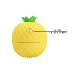 Pretty Love Suction and Thrusting Clitoral Stimulator Yellow Pretty Love Suction and Thrusting Clitoral Stimulator Yellow - Image 3
