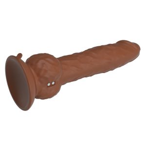 Pretty Love Eren Stoß-Vibrator Dildo 20,5 cm Silikon braun Pretty Love Eren Stoß-Vibrator Dildo 20,5 cm Silikon braun – Bild 5