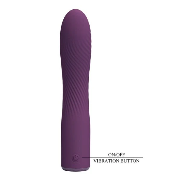 Pretty Love Kissell Vibrator mit 10 Funktionen, Silikon, Lila Pretty Love Kissell Vibrator mit 10 Funktionen, Silikon, Lila