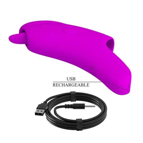 Pretty Love Peterson Honey Fingervibrator wiederaufladbar lila