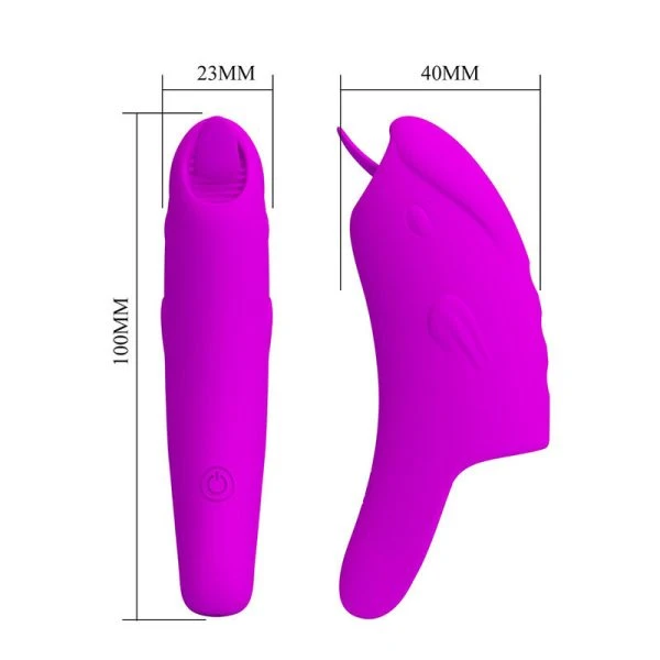 Pretty Love Peterson Honey Fingervibrator wiederaufladbar lila