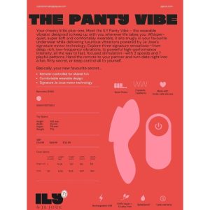 Je Joue ILY Panty Vibe Fernbedienungs-Intimvibrator, Silikon Je Joue ILY Panty Vibe Fernbedienungs-Intimvibrator, Silikon – Bild 15