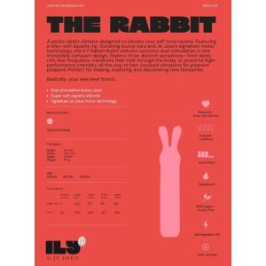 Je Joue ILY Rabbit Bullet Vibrator mit Klitorisreizer Je Joue ILY Rabbit Bullet Vibrator mit Klitorisreizer – Bild 11