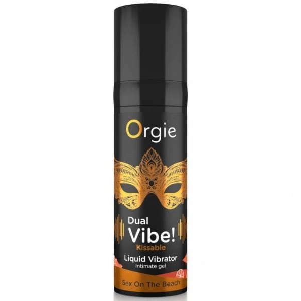 Orgie Doppelvibrator! Sex am Strand küssbarer Flüssigvibrator 15 ml