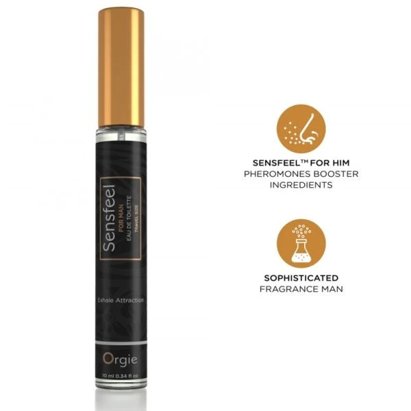 Orgie Sensfeel For Men Pheromon-Booster Eau de Toilette 10 ml