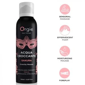 Orgie Massage Mousse Sakura Crunchy 150 ml