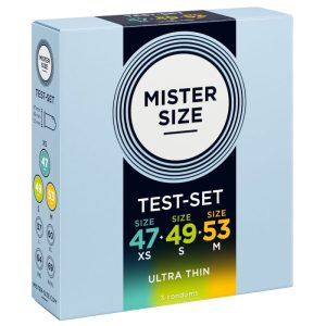 Mister Size Musterpackung Kondome 3 Stück Mister Size Musterpackung Kondome 3 Stück – Bild 2