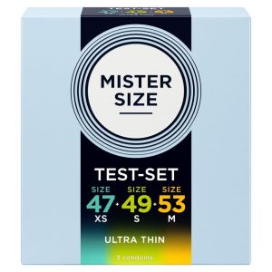 Mister Size Musterpackung Kondome 3 Stück Mister Size Musterpackung Kondome 3 Stück – Bild 1