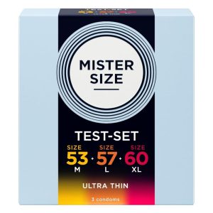 Mister Size Musterpackung Kondome Größen 53-57-60 Mister Size Musterpackung Kondome Größen 53-57-60 – Bild 1