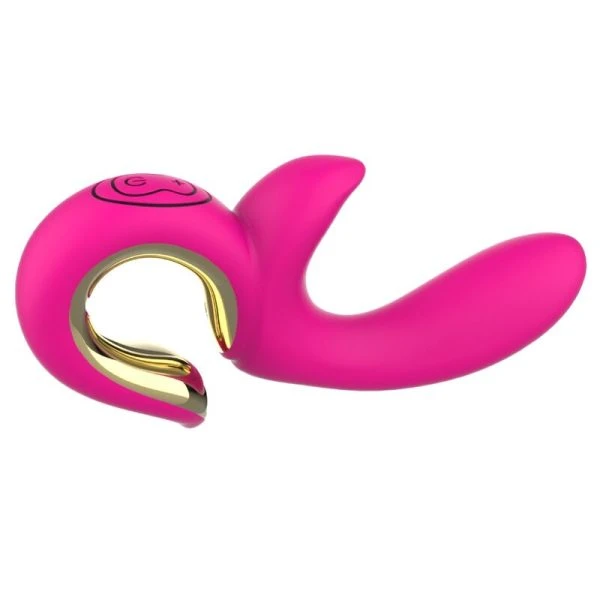 Nalone Rabbit-Vibrator Lulu Pink Push mit Stoßfunktion, rosa