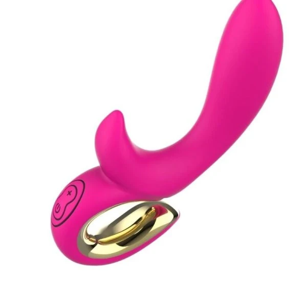Nalone Rabbit-Vibrator Lulu Pink Push mit Stoßfunktion, rosa
