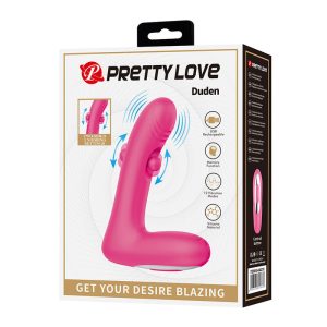 Pretty Love Duden Silikonvibrator mit Schaukelfunktion, Pink Pretty Love Duden Silikonvibrator mit Schaukelfunktion, Pink – Bild 18