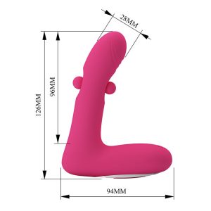 Pretty Love Duden Silikonvibrator mit Schaukelfunktion, Pink Pretty Love Duden Silikonvibrator mit Schaukelfunktion, Pink – Bild 14