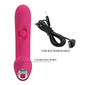 Pretty Love Duden Silikonvibrator mit Schaukelfunktion, Pink Pretty Love Duden Silikonvibrator mit Schaukelfunktion, Pink – Bild 7