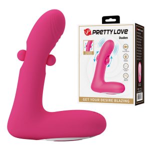 Pretty Love Duden Silikonvibrator mit Schaukelfunktion, Pink Pretty Love Duden Silikonvibrator mit Schaukelfunktion, Pink – Bild 1