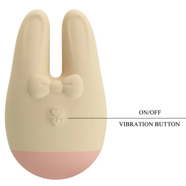 Romance Auflegevibrator Bunny mit 7 Vibrationsmodi