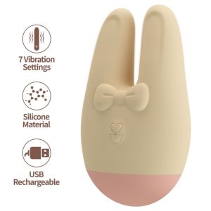 Romance Auflegevibrator Bunny mit 7 Vibrationsmodi Romance Auflegevibrator Bunny mit 7 Vibrationsmodi – Bild 1