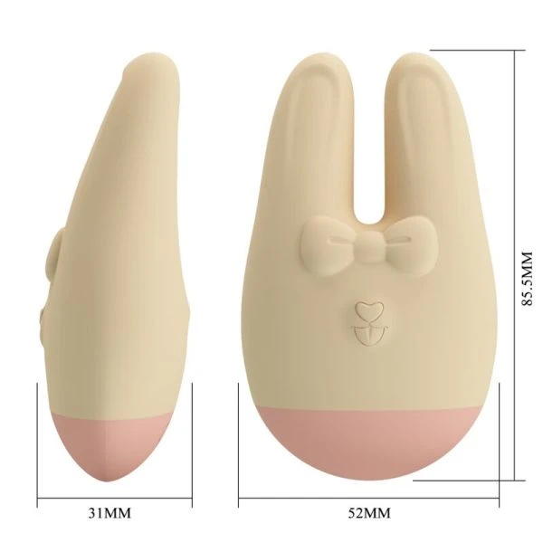 Romance Auflegevibrator Bunny mit 7 Vibrationsmodi