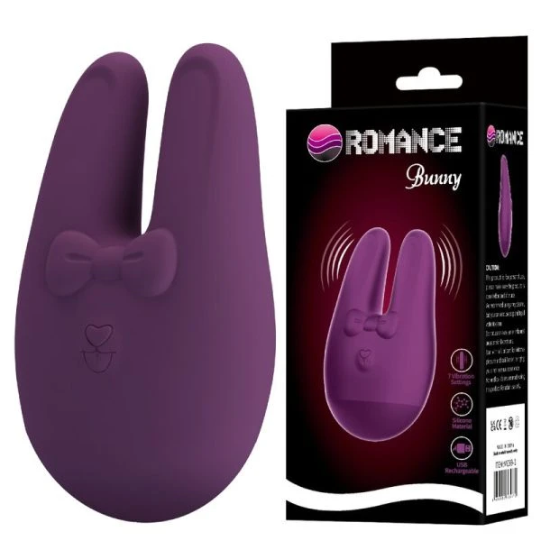 Romance Bunny Auflegevibrator mit 7 Vibrationsmodi