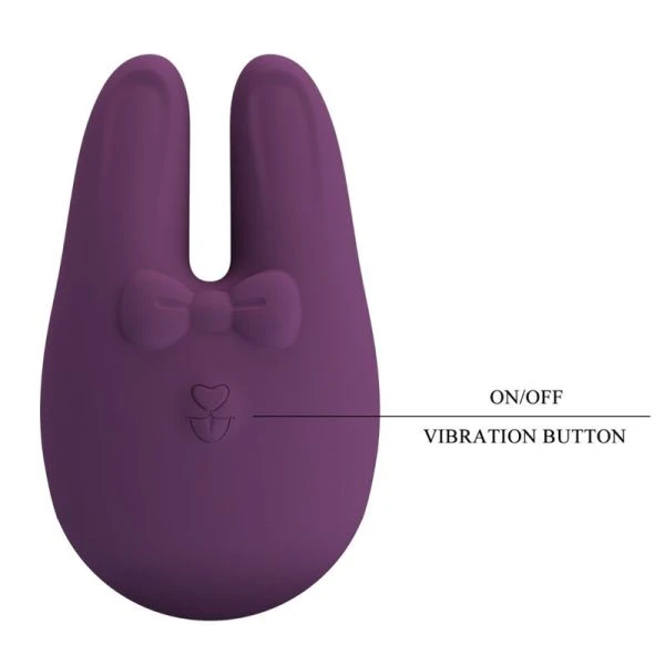 Romance Bunny Auflegevibrator mit 7 Vibrationsmodi