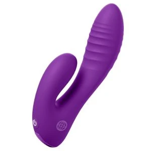 Fantasy for Her Secret Lover Doppelspitzenvibrator G-Punkt Klitoris wiederaufladbar lila