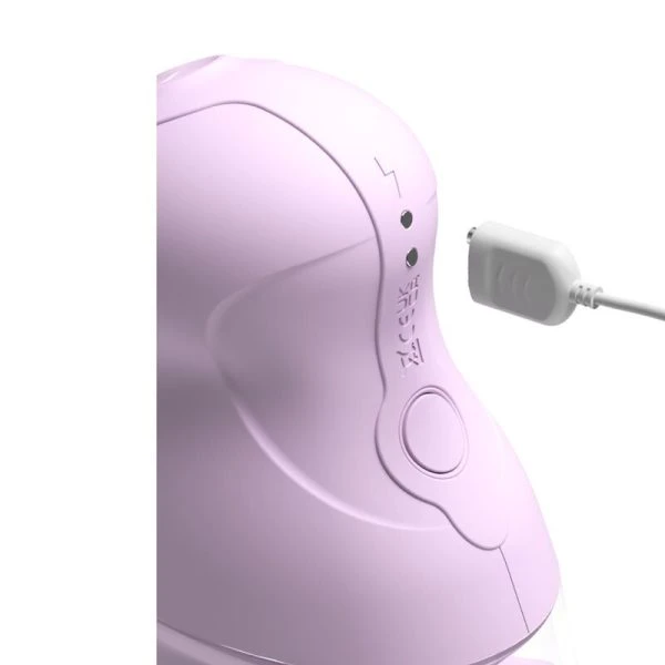 Fantasy for Her Veloura Touch Intimpumpe mit Saug- und Vibrationsfunktion lila