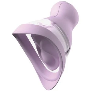 Fantasy for Her Veloura Touch Intimpumpe mit Saug- und Vibrationsfunktion lila