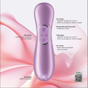 Satisfyer Pro 2 Generation 4 Klitoralstimulator mit Druckwellen Amethyst Satisfyer Pro 2 Generation 4 Klitoralstimulator mit Druckwellen Amethyst – Bild 7