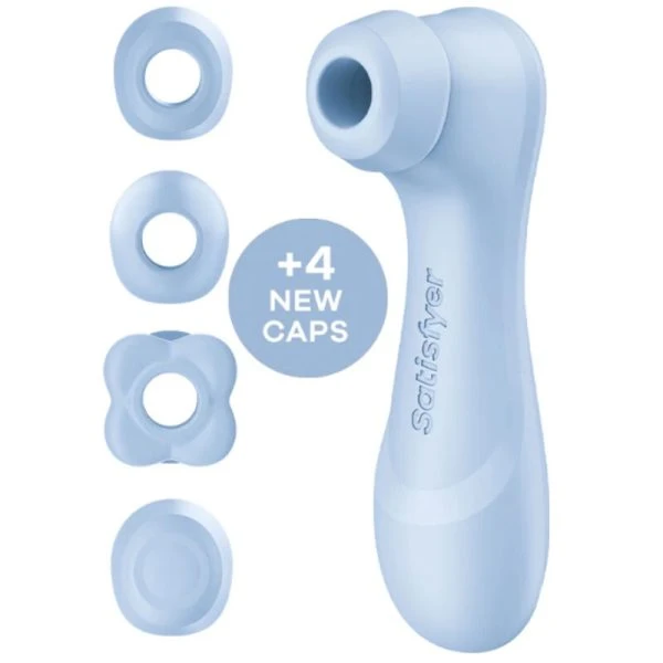 Satisfyer Pro 2 Generation 4 Klitoralstimulator mit Druckwellen Serene Blue