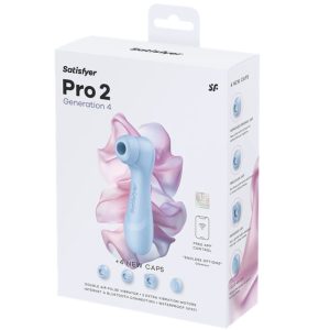 Satisfyer Pro 2 Generation 4 Klitoralstimulator mit Druckwellen Serene Blue Satisfyer Pro 2 Generation 4 Klitoralstimulator mit Druckwellen Serene Blue – Bild 9