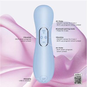 Satisfyer Pro 2 Generation 4 Klitoralstimulator mit Druckwellen Serene Blue Satisfyer Pro 2 Generation 4 Klitoralstimulator mit Druckwellen Serene Blue – Bild 7